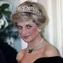 FILE - In this Monday, Nov. 2, 1987 file photo, Britain's Diana, the Princess of Wales, is pictured during an evening reception given by the West German President Richard von Weizsacker in honour of the British Royal guests in the Godesberg Redoute in Bonn, Germany. It has been 20 years since the death of Princess Diana in a car crash in Paris and the outpouring of grief that followed the death of the “people’s princess.” (AP Photo/Herman Knippertz, File)