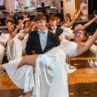Die Polonaise stieg um 20.30 Uhr