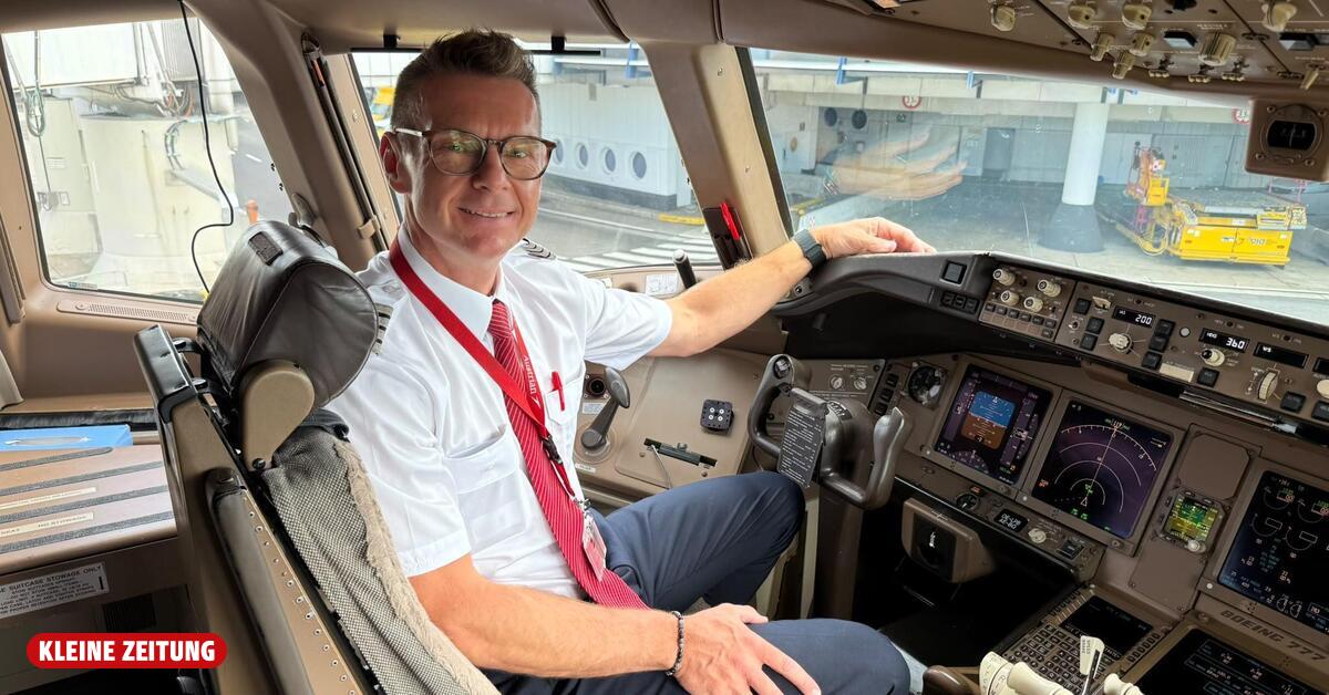 Weststeirer über seinen Traumberuf Pilot: „Allein für die Aussicht lohnt ...