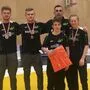 Matthias und Michael Fließer, Sophie Tatzer, David Kropf und Trainer Dieter Vodovnik freuten sich über die Leistungen
