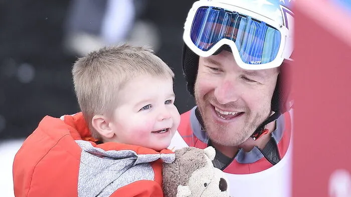 Bode Miller mit seinem Sohn Sam