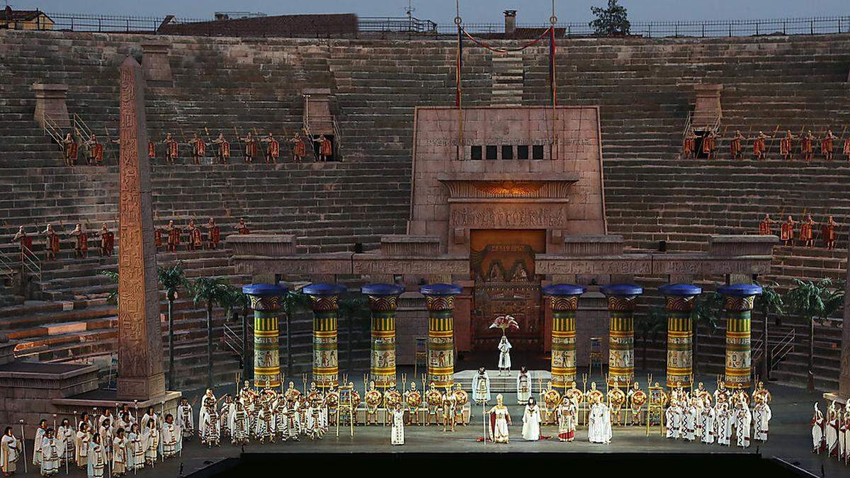 Die Arena von Verona verkaufte heuer mehr als 426.000 Tickets