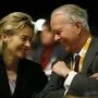 Ursula von der Leyen und ihr Vater Ernst Albrecht beim CDU-Parteitag 2007