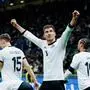 Italy v Germany - UEFA Nations League Quarterfinal Leg One Leon Goretzka of Germany celebrates after scoring second goal during the UEFA Nations League Quarter Final Leg One match between Italy and Germany at Stadio Giuseppe Meazza on March 20, 2025 in Milan, Italy. Milan Stadio Giuseppe Meazza Milan Italy Copyright: xGiuseppexMaffiax NationsLeague_Italy-Germany_200325_BRU4202