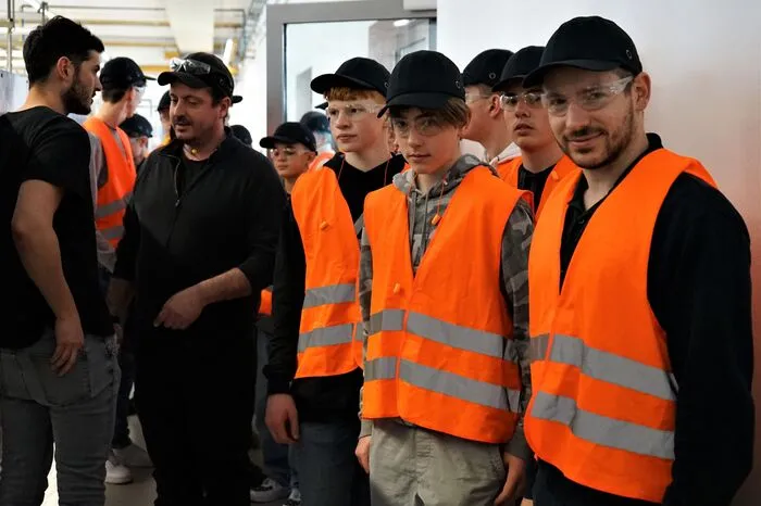 Auf dem Programm standen ein Rundgang durch das Werk ...
