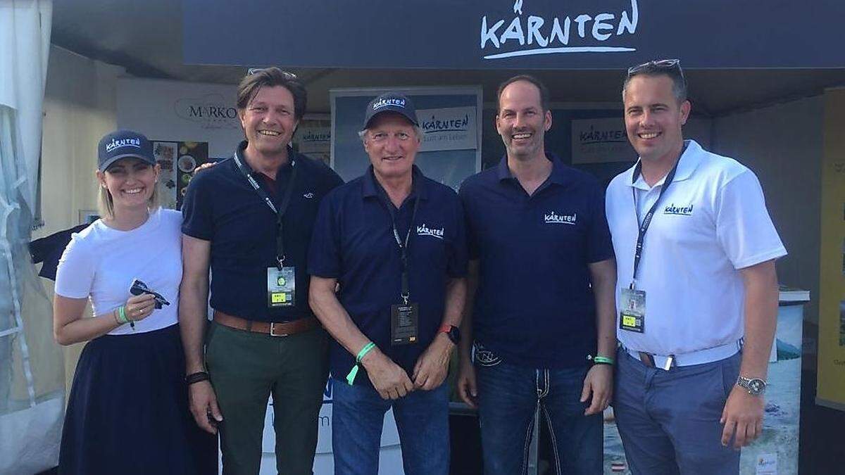 Kärnten war beim Mercedes-Cup in Stuttgart stark vertreten