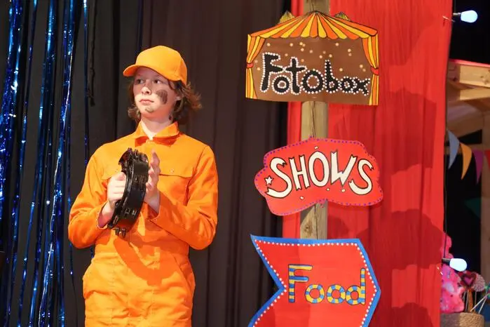 Intensive Proben waren notwendig, um die von Sprachgewalt und flotter Musik geprägte Show aufführen zu können 