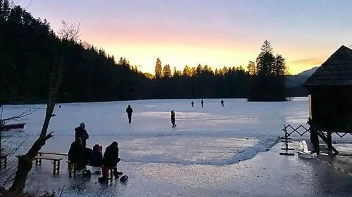 Mitterteich ist für Eisläufer freigegeben