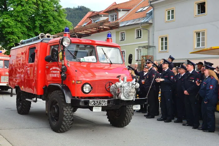 Mit viel Liebe werden die Oldtimer gepflegt.