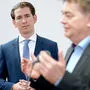 Sebastian Kurz und Werner Kogler 
