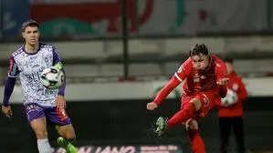 Luca Hassler (rechts) traf zum 3:0 für Kapfenberg gegen Austria Salzburg