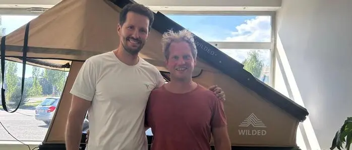 Die Geschäftsführer von „Wilded“: Stefan Steinscherer (l.) und Nikolaus Musger (r.)