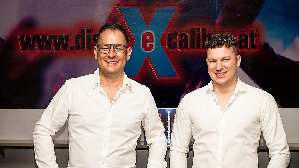 Excalibur-Inhaber Markus Käfer und Matthias Kopper