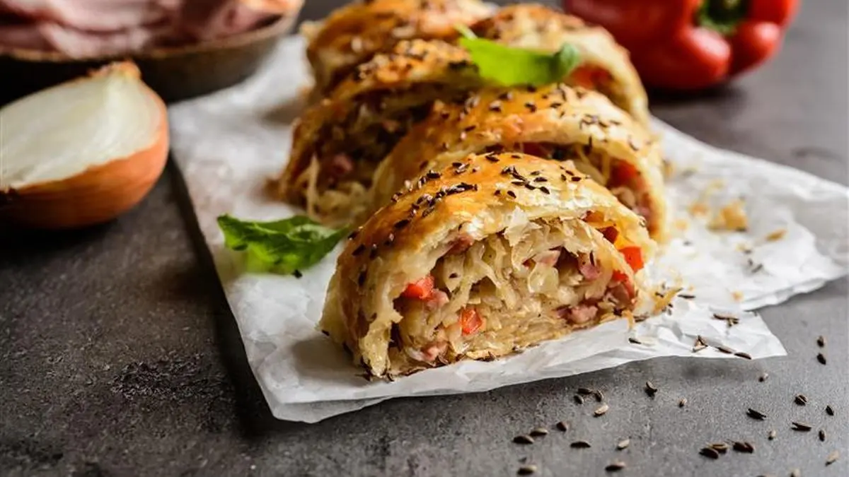 Dagobert-Rezept: Sauerkrautstrudel