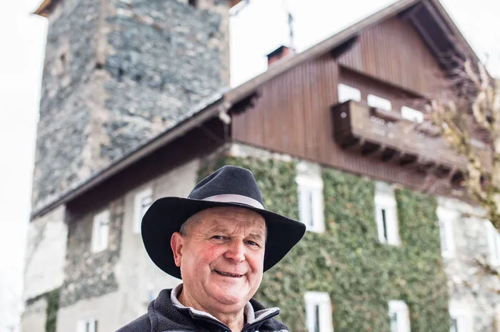 Franz Lampersberger ist Turmherr in fünfter Generation.