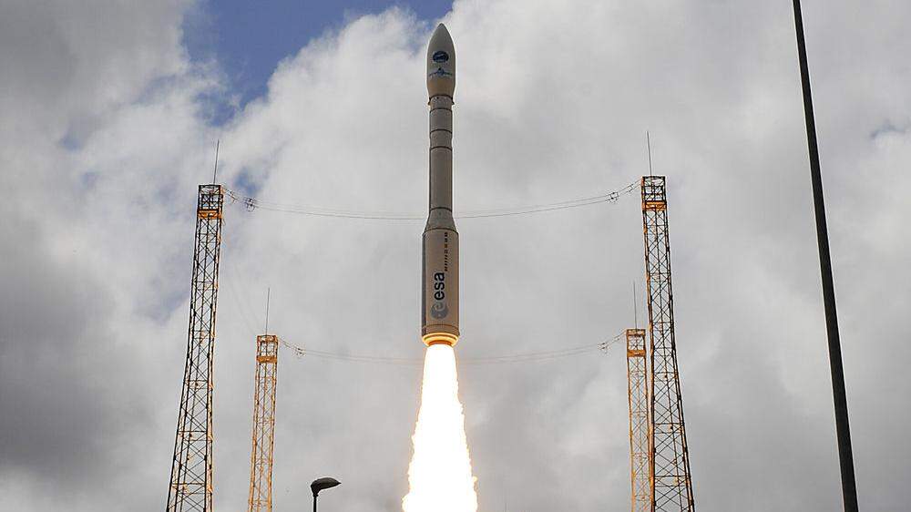 Start der Rakete Vega
