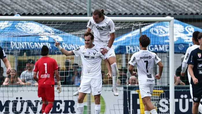 Fabian Schubert jubelte über sein Tor zum Auftakt