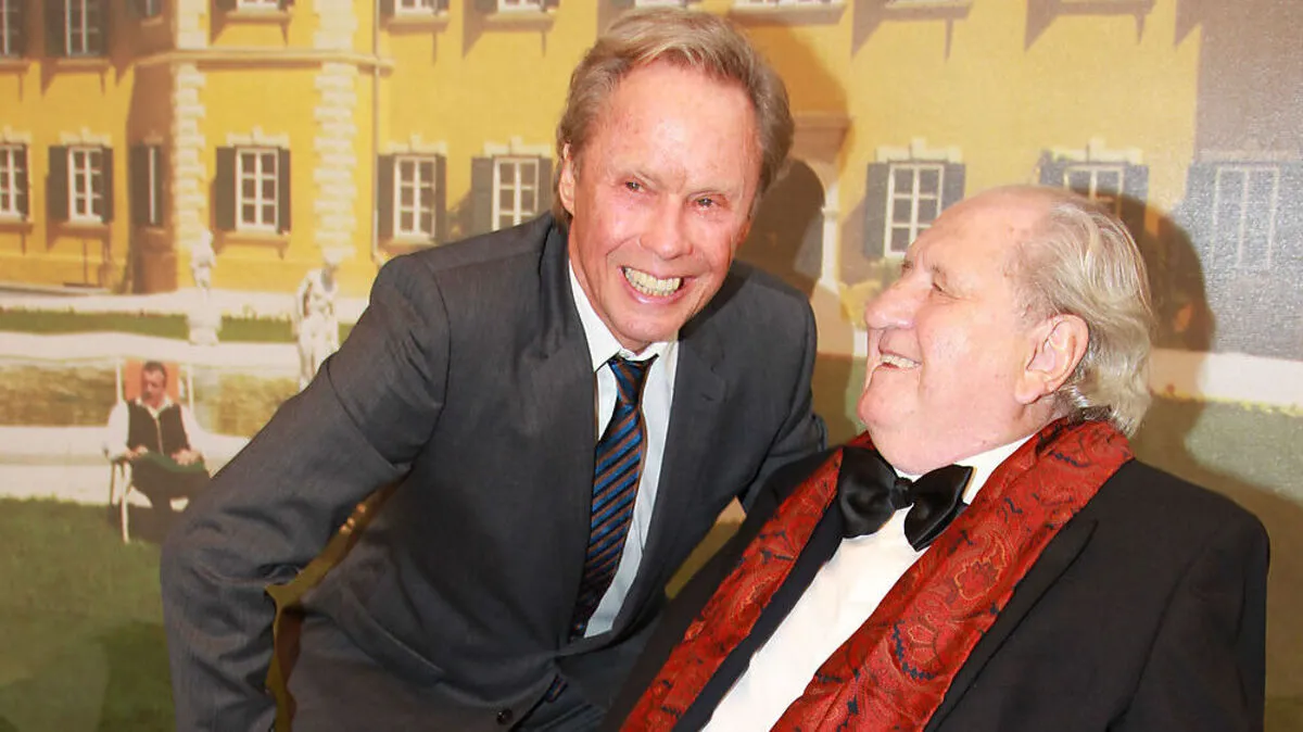 Karl Spiehs mit Peter Kraus