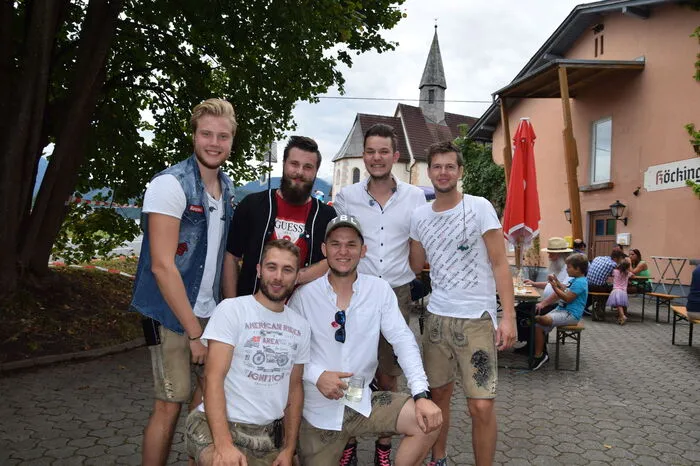 Die Partykräscher sorgten für den musikalischen Rahmen!
