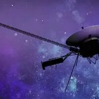 So sieht ein Künstler die Voyager-2-Sonde auf ihrem Weg