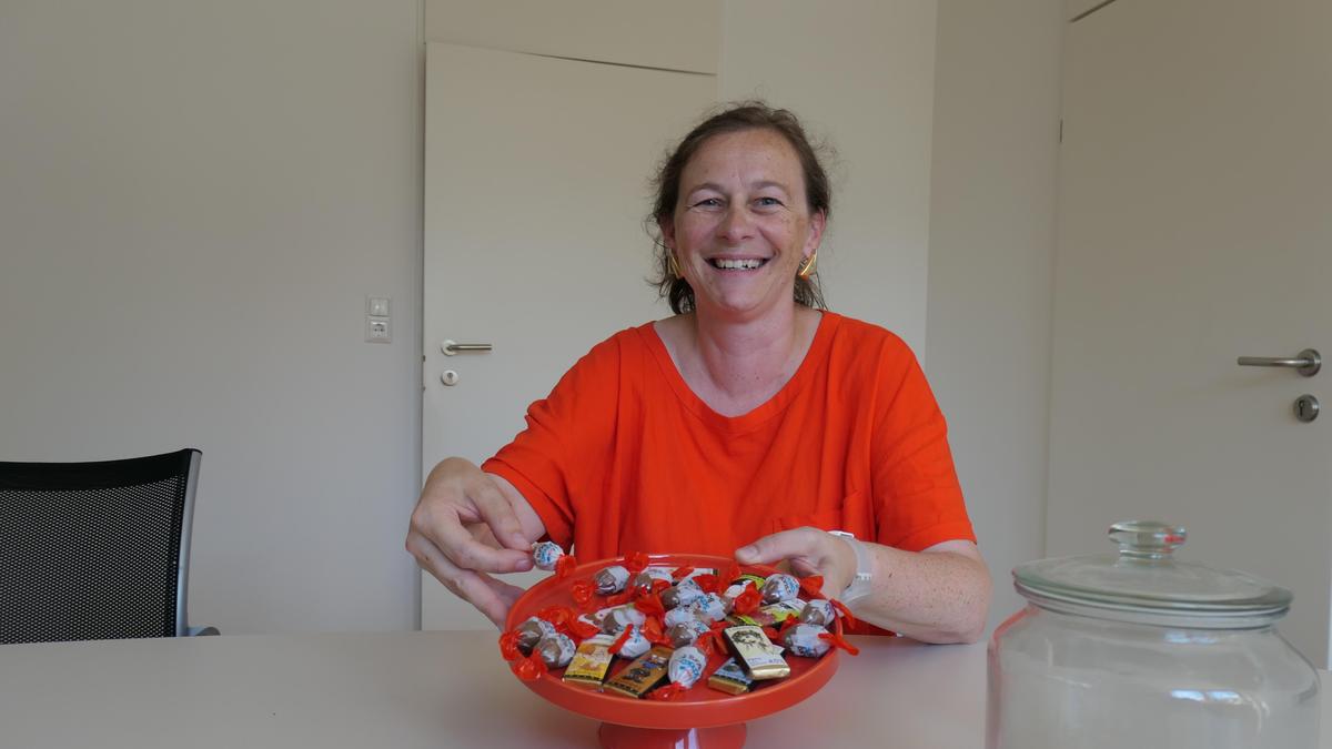 „Ein Stück Schokolade geht immer“, lächelt Bezirkshauptfrau Bettina Heinricher
