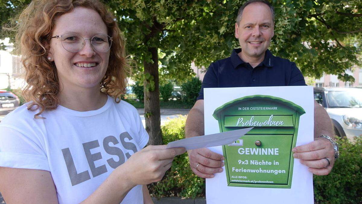 Bettina Mandl hatte die Idee zum Probewohnen, ihr neuer Chef Franz Kneißl ist begeistert davon