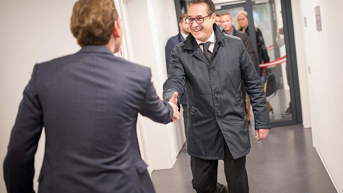 Kurz und Strache