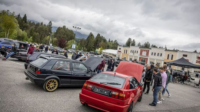 Obwohl das offizielle GTI-Treffen abgesagt wurde, strömten heuer im Frühjahr dennoch einige Tuningfans nach Kärnten