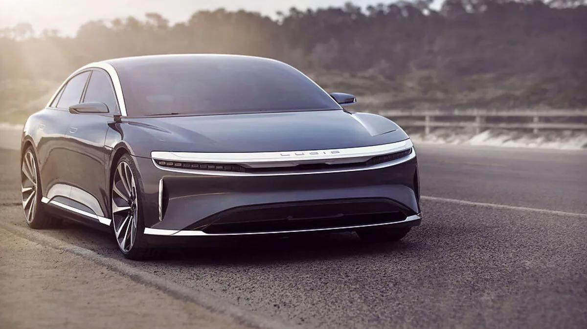 Die Elektrolimousine Lucid Air 