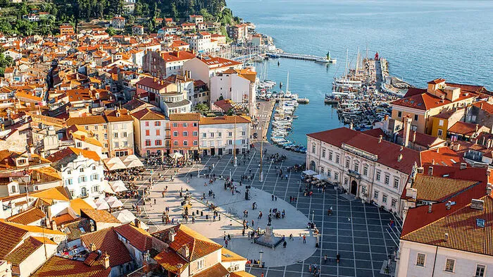 Romantik und Kulinarik Hand in Hand: das  Küstenstädtchen Piran