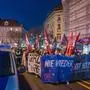 Demonstration linker Gruppierungen gegen den Grazer Akademikerball im Jänner