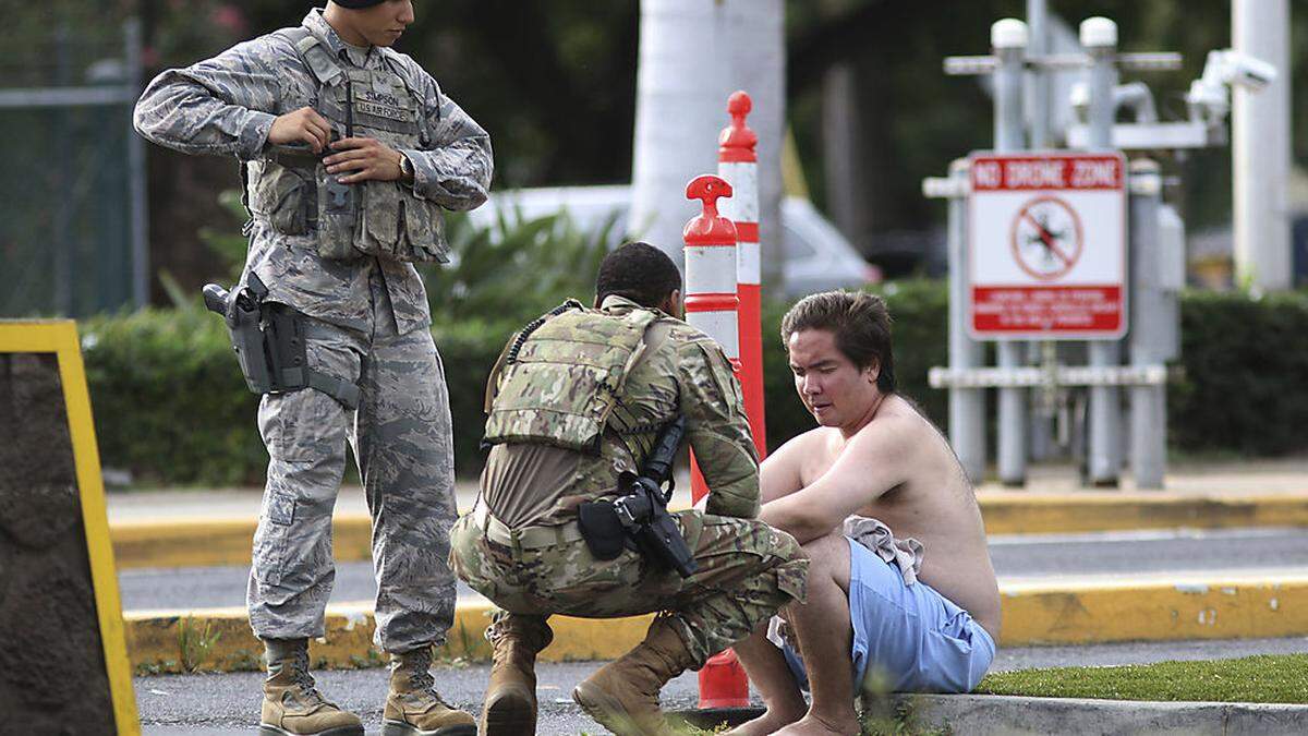 Schock nach Schüssen in Pearl Harbor