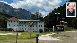 Das gesamte Areal des ehemaligen Eisenerzer Spitals, der SIM Campus Eisenerz, steht nach der Insolvenz des Betreibers zum Verkauf. Insolvenzverwalter ist Herbert Ortner (kleines Bild)