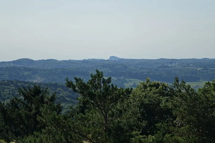 Bis zur Riegersburg reicht der Blick.