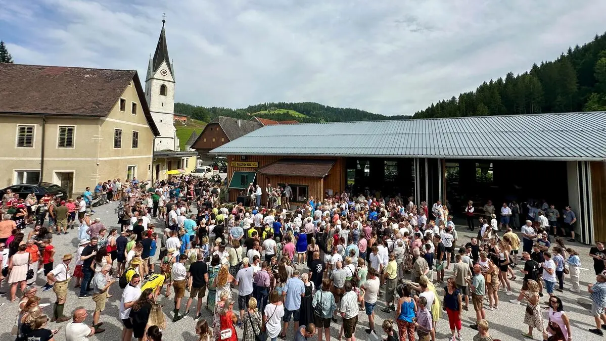 Der Dorfkirtag in Geistthal ist stets sehr gut besucht