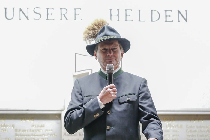 Günther Anichhofer, Obmann des Zweigvereins Schladming, sprach Grußworte.