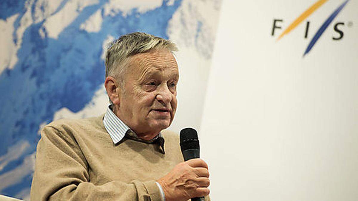 FIS-Präsident Gian Franco Kasper