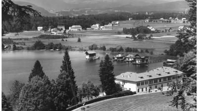 Unterburg am Klopeiner See im Jahr 1968
