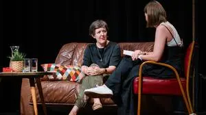 Bianca Itariu und Martina Marx bei der Live-Aufzeichnung von „Ist das gesund?“