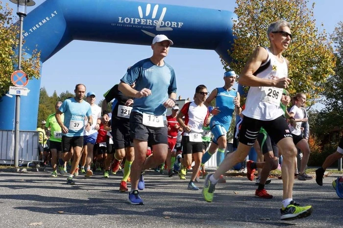 Die Läufer konnten zwischen den beiden Strecken 10,8 km Steinlauf und 21,1 km Halbmarathon wählen.
