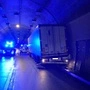 Während der Dauer der Aufräumarbeiten war der Herzogbergtunnel gesperrt