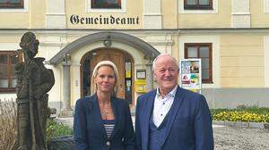 Kerstin Gruber wird Bürgermeister Gerhard Oleschko (TK) nun zur Seite stehen