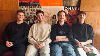 Daniel Schweiger, Lukas Riedner, Elias Siebenbrunner und David Siebenbrunner haben die Marke „Halffull“ gegründet