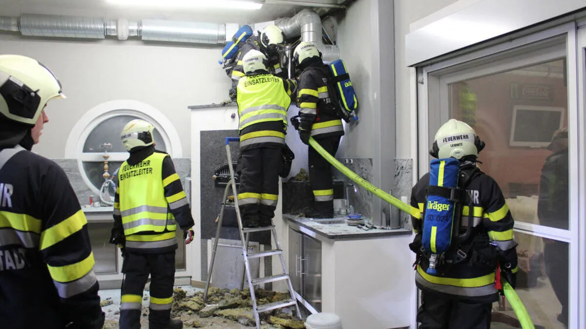 Brandeinsatz in Leibnitz