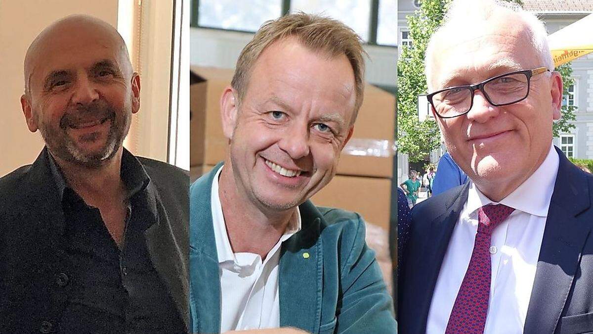 Wilfreid Fürbaß, Mario Abl und Anton Haißl