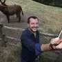 Italiens Innenminister Salvini macht ein Selfie 