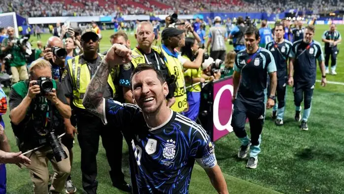 Lionel Messi und Argentinien stehen erneut im Finale einer WM