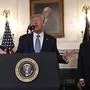 US-Präsident Donald Trump mit seinem Vize Mike Pence und US-Außenminister Mike Pompeo
