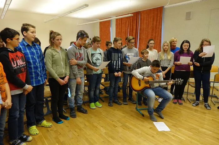Auch gemeinsames Singen stand auf dem Programm.