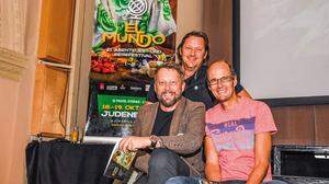 Das Kernteam von „El Mundo“: Kurt Kaiser, Uwe Surtmann, Gerfried Tiffner